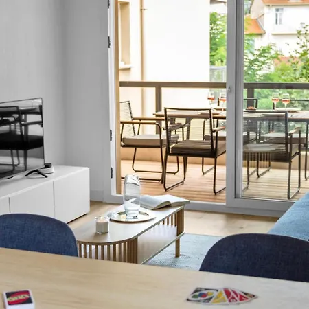 Le - Quiet - Parking - Hypercenter - Ac Apartman