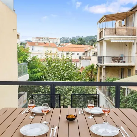 Le - Quiet - Parking - Hypercenter - Ac Apartman